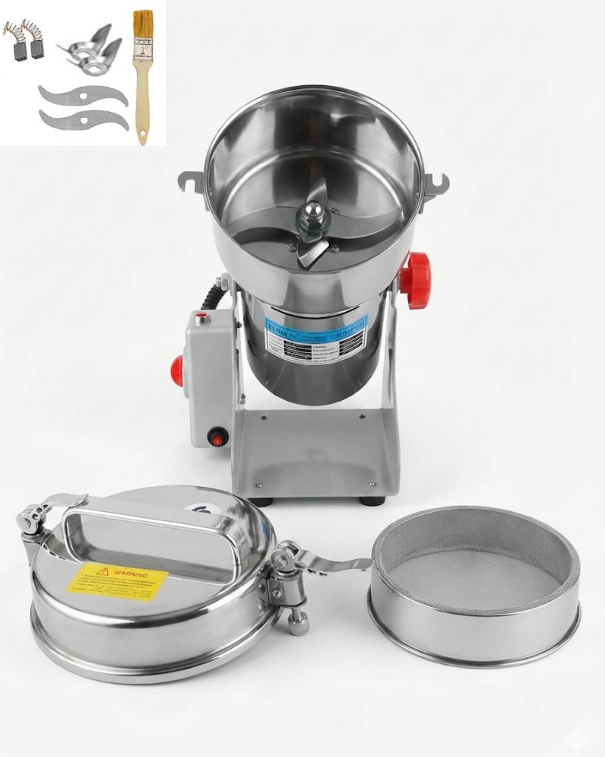 Moulin Électrique Professionnel DAMAI Inox – 150g à 450g