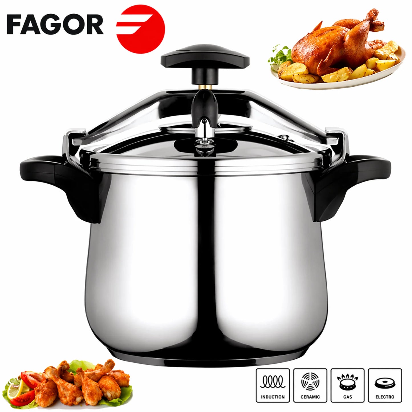 Cocotte Minute Fagor Inox 6L / 8L