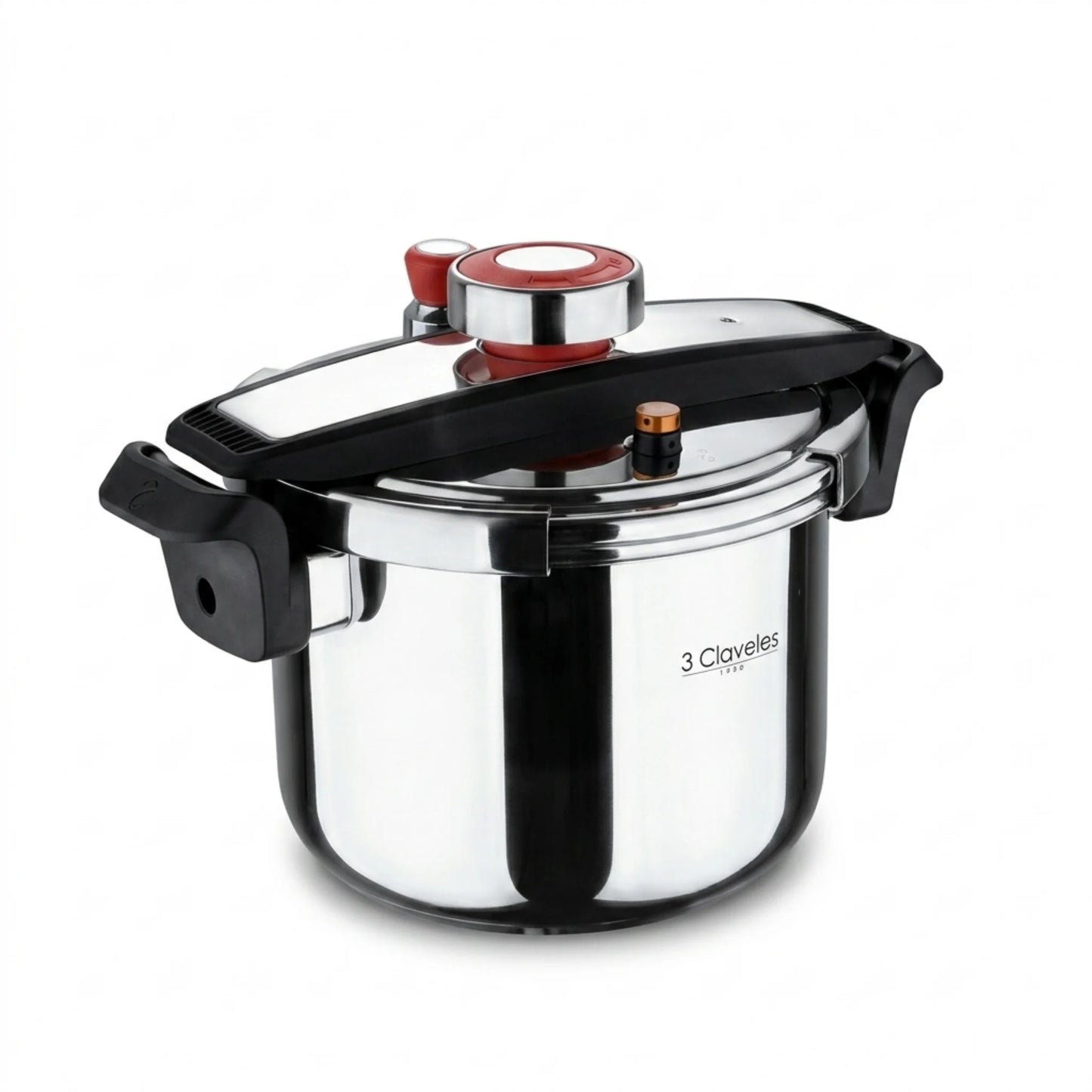 Autocuiseur claveles 6L en Inox – Cocotte-Minute Sécurisée – Cuisson Rapide & Saine