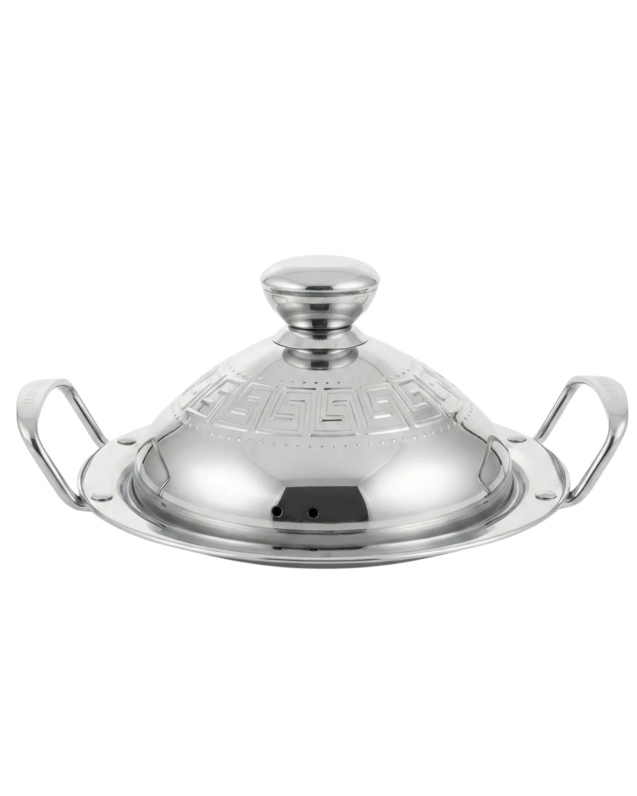 Tajine en Inox Durable – Plusieurs Tailles 27-30-34 cm – Cuisine Marocaine Moderne