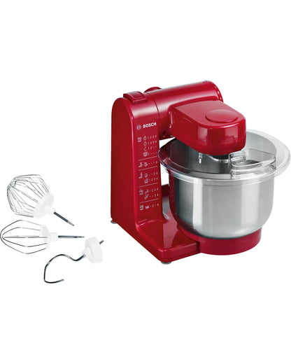 Robot Pâtissier Bosch avec Bol Inox – Batteur Multifonction – Puissant et Robuste