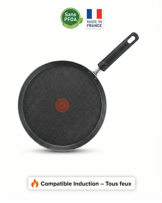 Poêle Tefal Antiadhésive – Sans PFOA – Tous feux -34cm– Made in France MT10