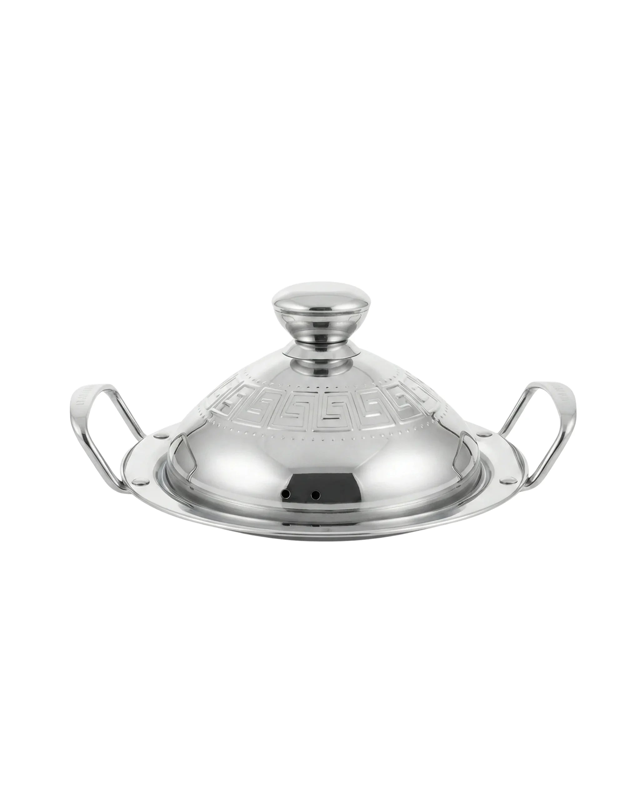 Tajine en Inox Durable – Plusieurs Tailles 27-30-34 cm – Cuisine Marocaine Moderne