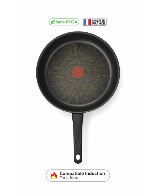 Poêle Tefal Antiadhésive – Sans PFOA – Tous feux -32cm– Made in France MT12
