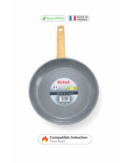 Poêle Tefal Antiadhésive – Sans PFOA – Tous feux -34cm– Made in France MT13