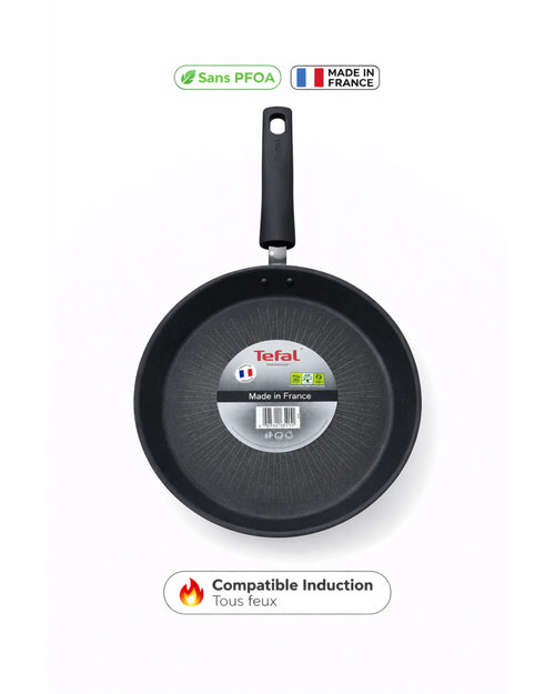 Poêle Tefal Antiadhésive – Sans PFOA – Tous feux -26cm– Made in France MT15