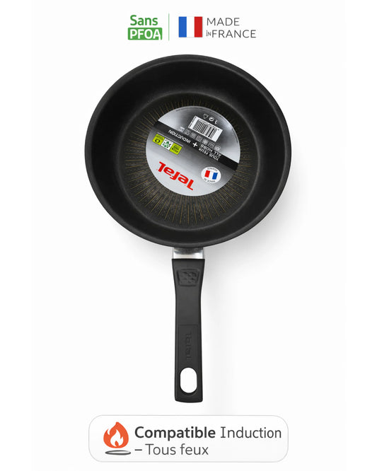 Poêle Tefal Antiadhésive – Sans PFOA – Tous feux -26cm– Made in France MT16