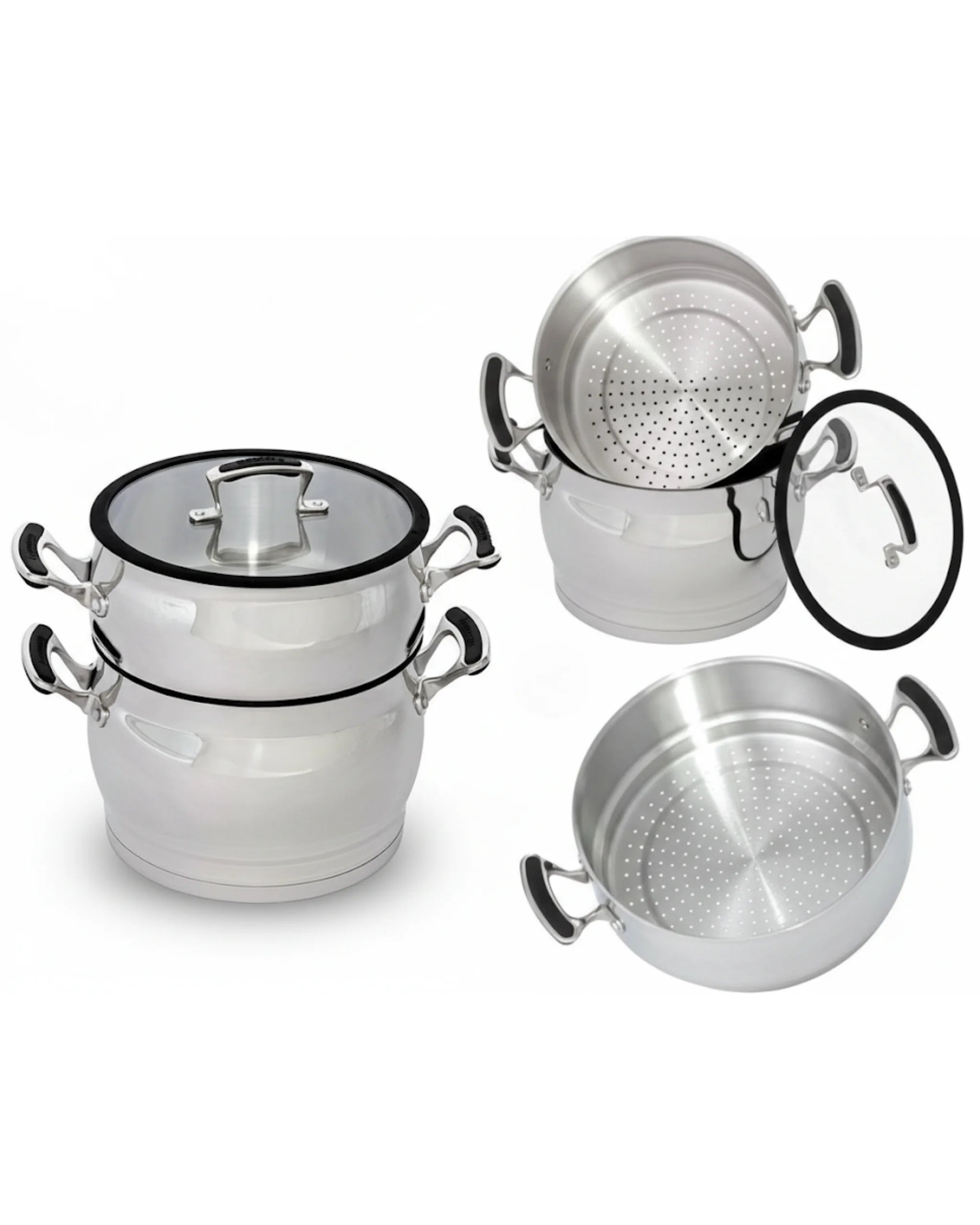 Seau Mop Rotatif 360° avec Essoreuse Inox – Kit Nettoyage Complet