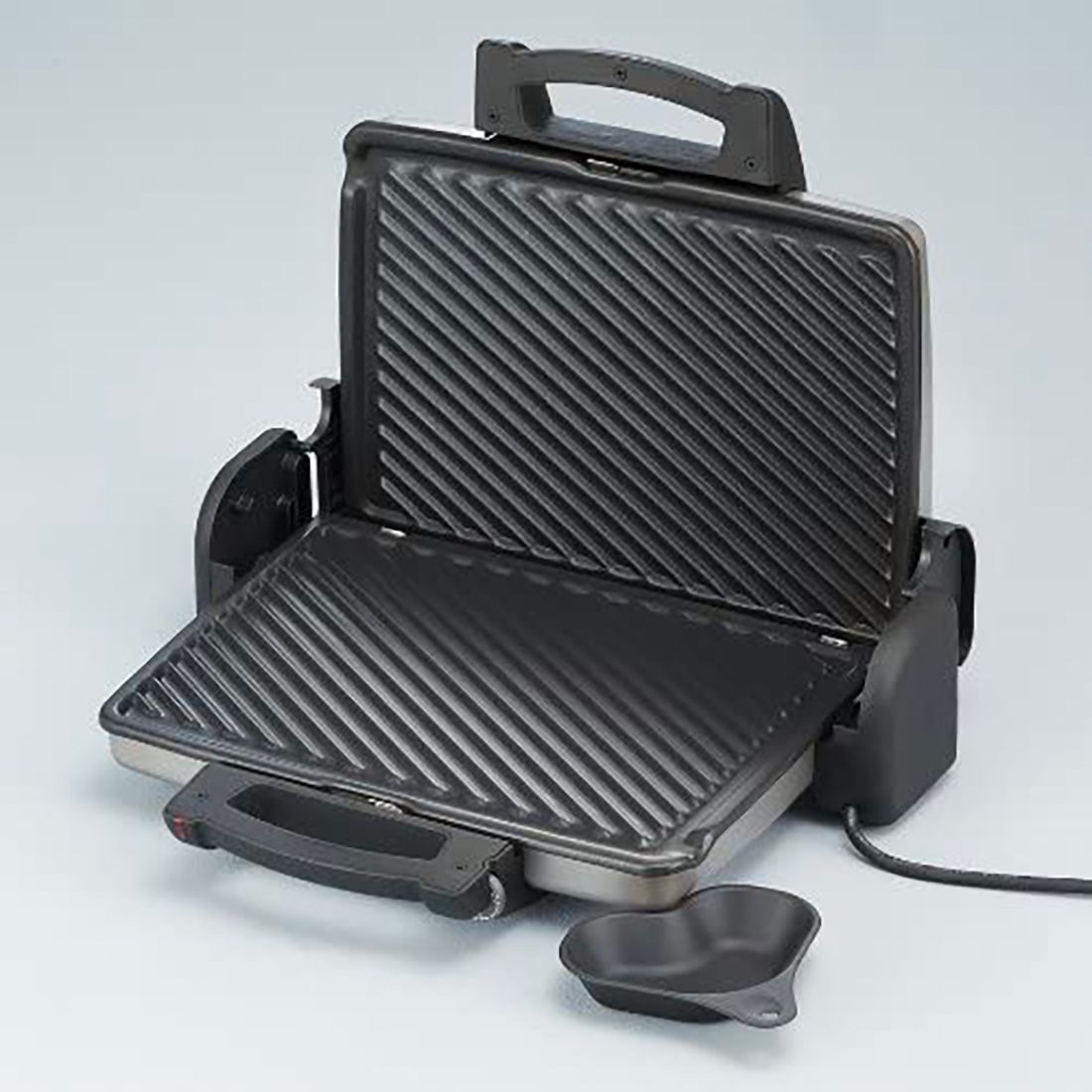 Grill de Contact Severin 1800W – Grill Panini & Barbecue Électrique Ouverture 180°