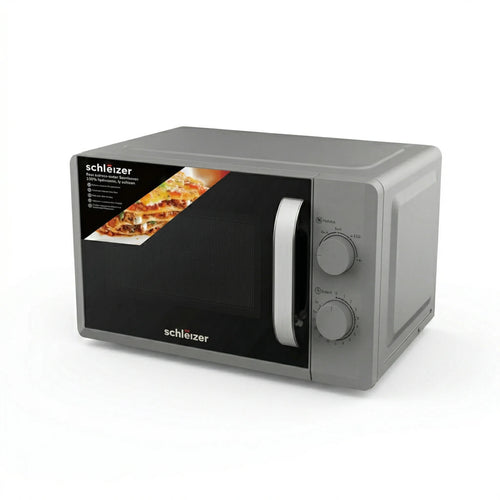 Four à Micro-ondes Schleizer 20 Litres – 700W – Décongélation & Minuterie – Commandes Mécaniques