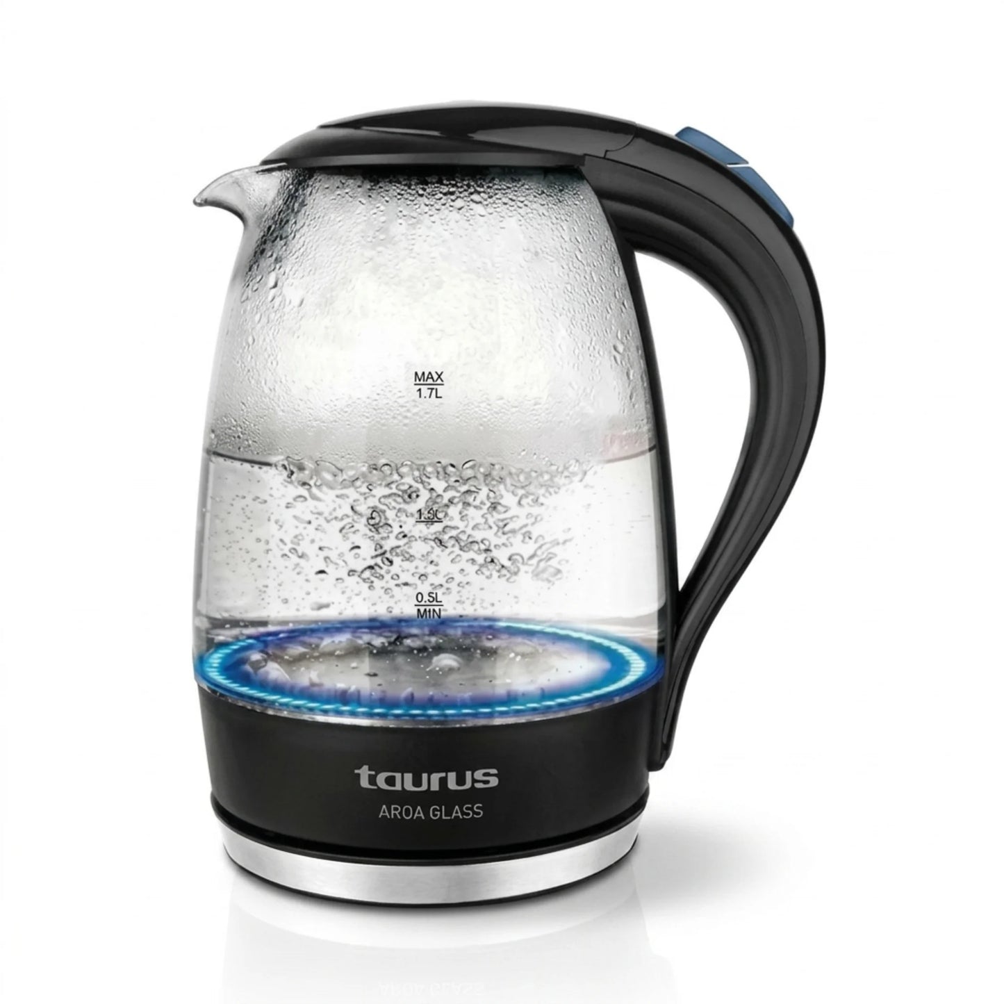 Bouilloire Électrique en Verre Mellerware – 1,8 L – Éclairage LED – Chauffe Rapide & Sécurisée