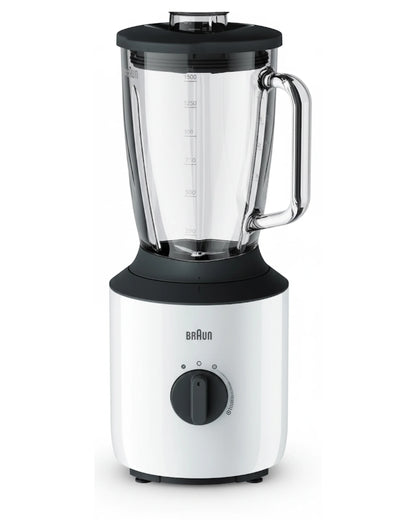 Blender Braun 800W – Bol 1,5L Résistant | Mixeur Puissant pour Smoothies & Sauces