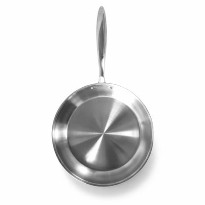 Poêle en Inox 20 à 30 cm | Poêle Cuisine Durable