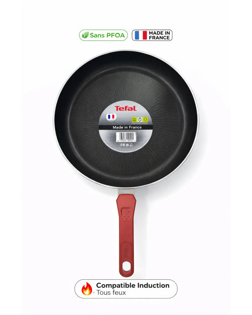 Poêle Tefal Antiadhésive – Sans PFOA – Tous feux –33cm- Made in France MT03
