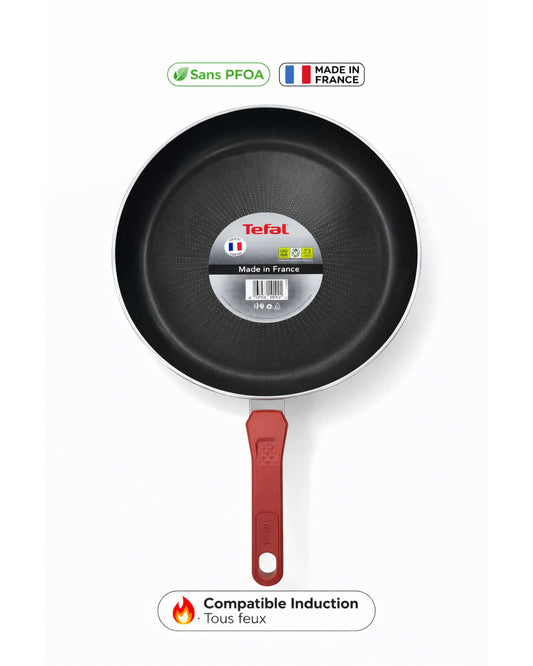 Poêle Tefal Antiadhésive – Sans PFOA – Tous feux –33cm- Made in France MT03