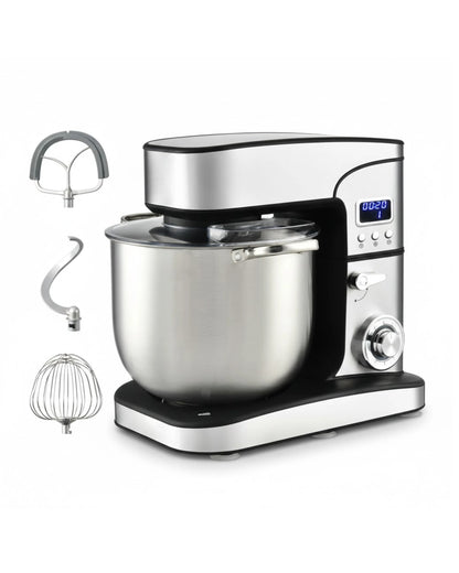 Robot Pâtissier Professionnel 20L – 2500W ERESS SM-1020E | Pétrin, Fouet & Crochet