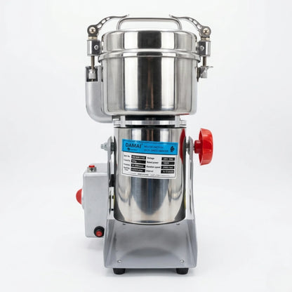 Moulin Électrique DAMAI en Inox Sécurité | 150g à 1000g