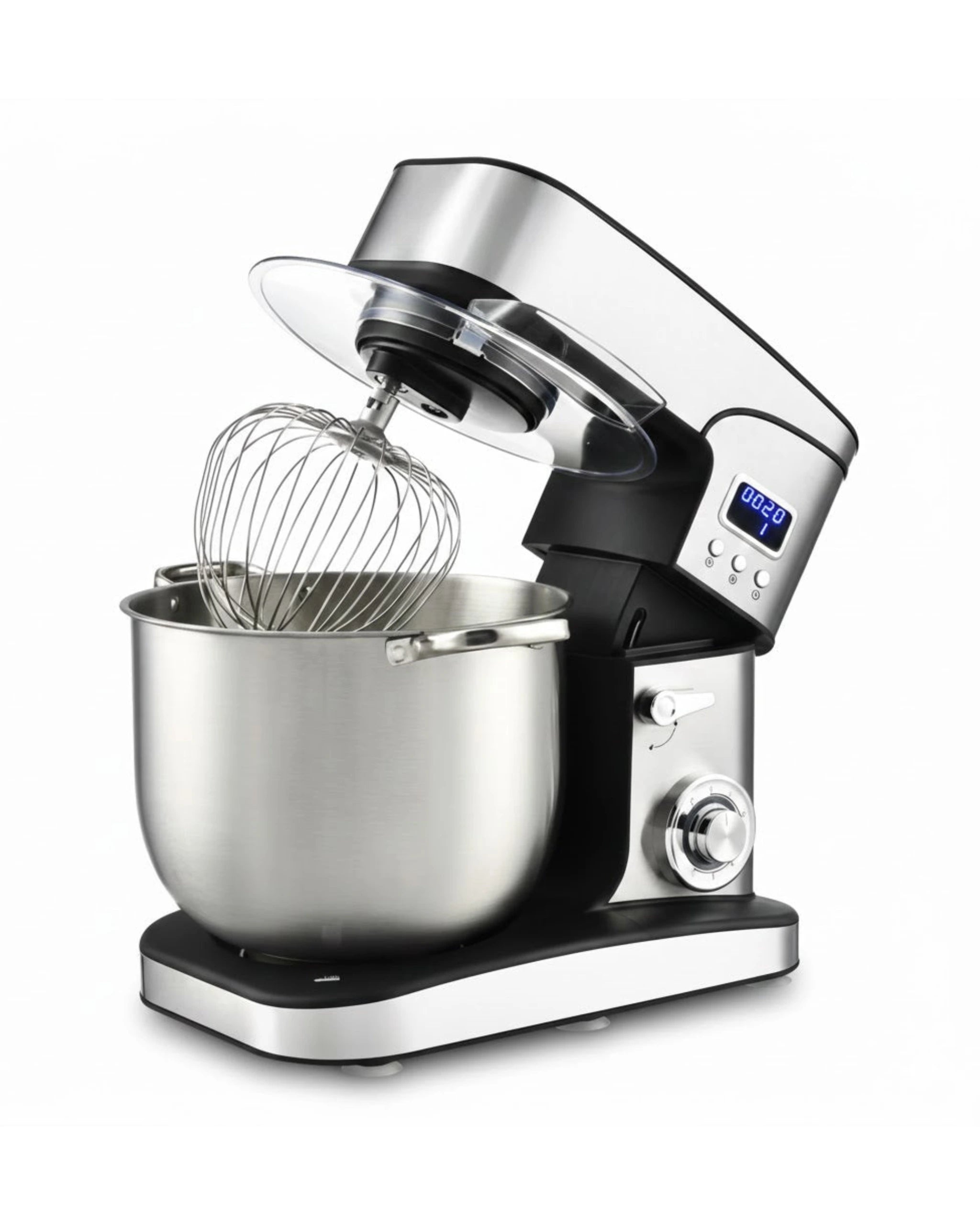 Robot Pâtissier Professionnel 20L – 2500W ERESS SM-1020E | Pétrin, Fouet & Crochet