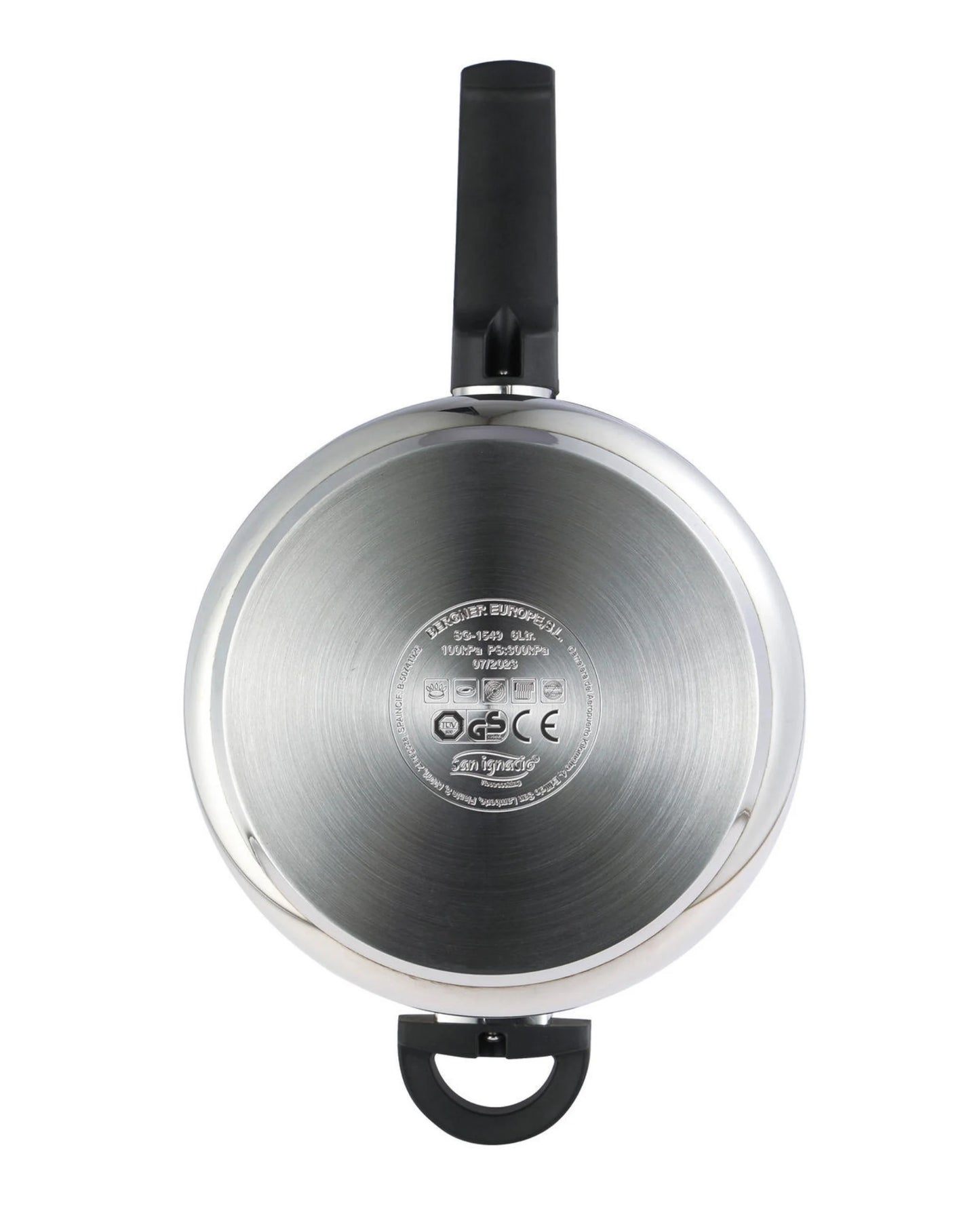 Cocotte-Minute Inox San Ignacio Creta – Set 3 Pièces – 4L & 6L – Tous Feux Induction