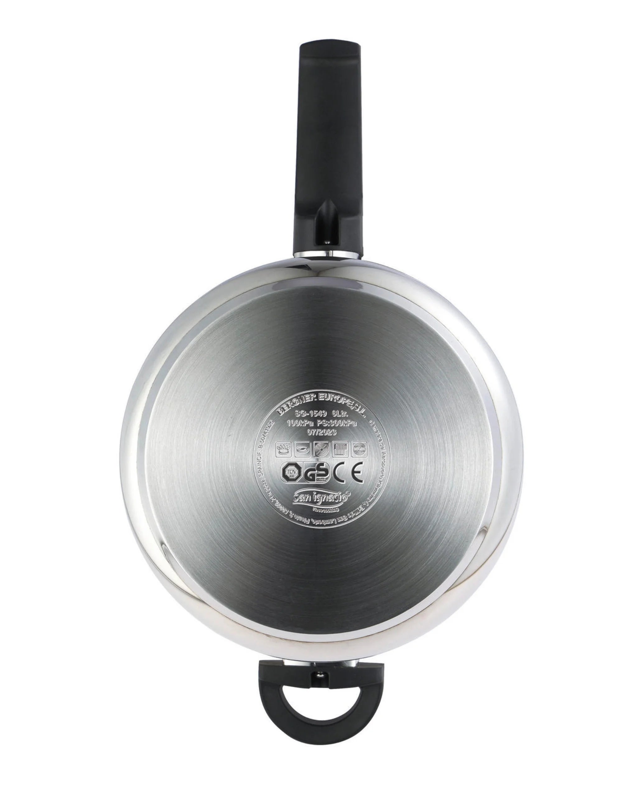 Cocotte-Minute Inox San Ignacio Creta – Set 3 Pièces – 4L & 6L – Tous Feux Induction