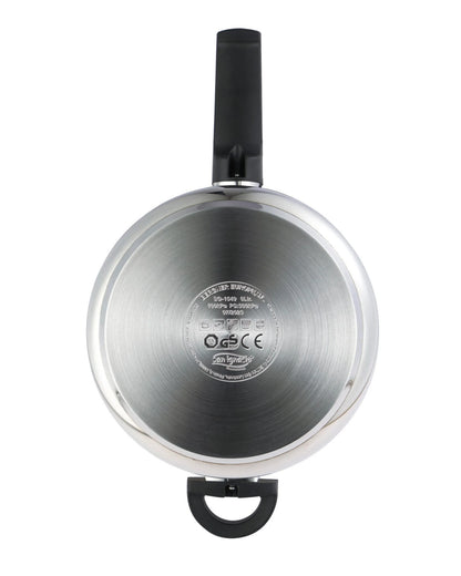 Cocotte-Minute Inox San Ignacio Creta – Set 3 Pièces – 4L & 6L – Tous Feux Induction