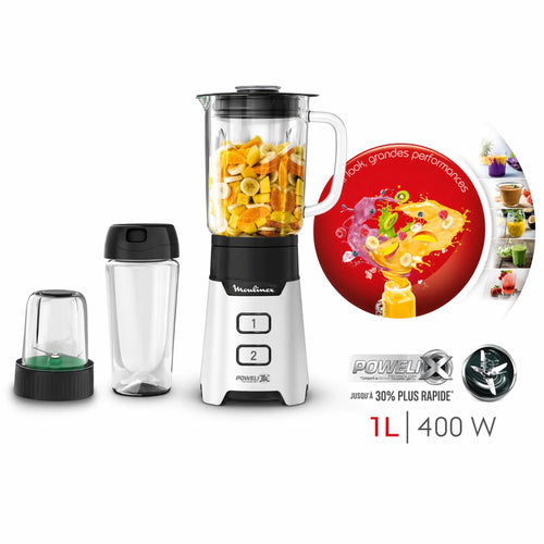 Blender Moulinex 1L 400W avec Accessoires