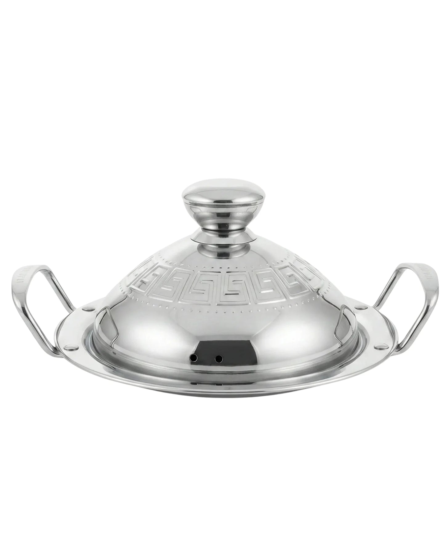 Tajine en Inox Durable – Plusieurs Tailles 27-30-34 cm – Cuisine Marocaine Moderne