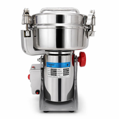 Moulin Électrique DAMAI en Inox Sécurité | 150g à 1000g