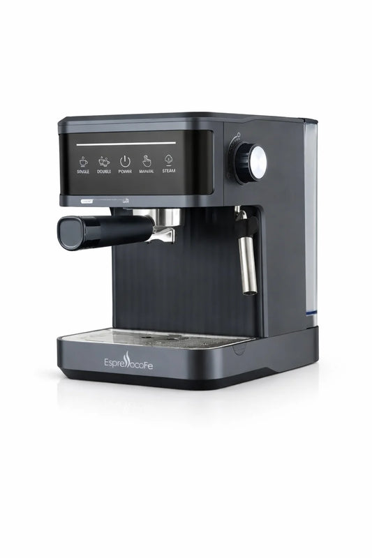 Machine à Café Espresso 15 Bars EspressoCoffee PressCup-02 – Espresso & Cappuccino – Buse Vapeur