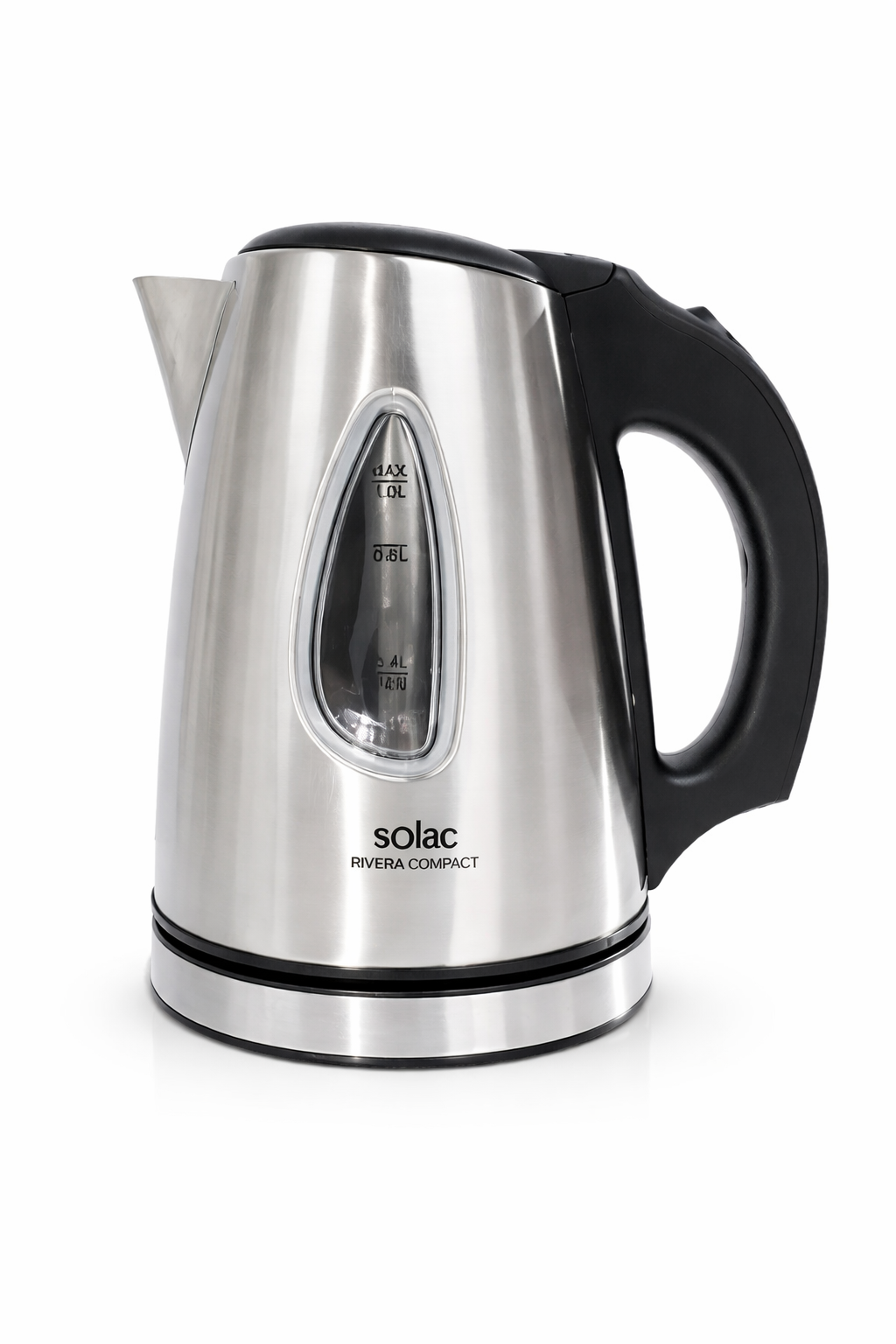 Bouilloire Électrique Solac Rivera Compact – Inox – Design Moderne