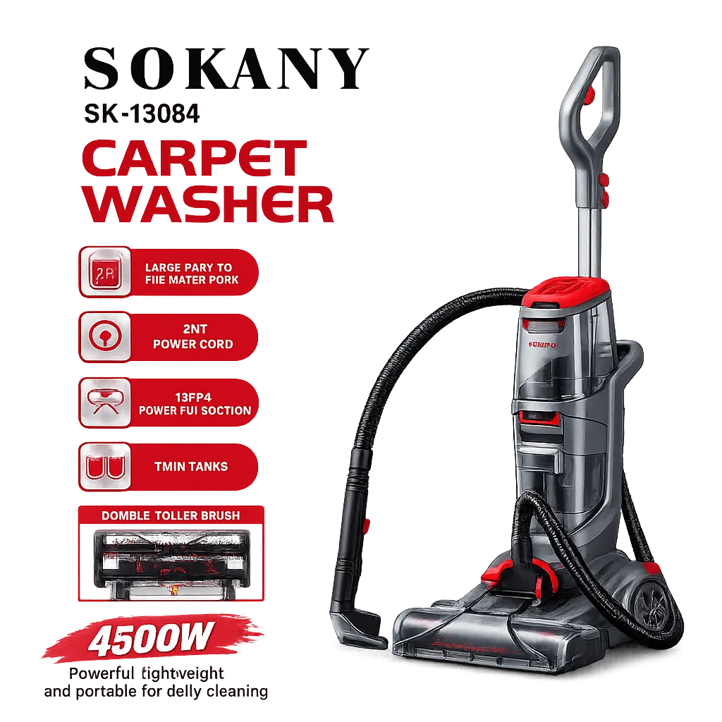 Aspirateur Laveur Tapis & Canapés KURANY 4500W – Nettoyeur Injecteur Extracteur Professionnel