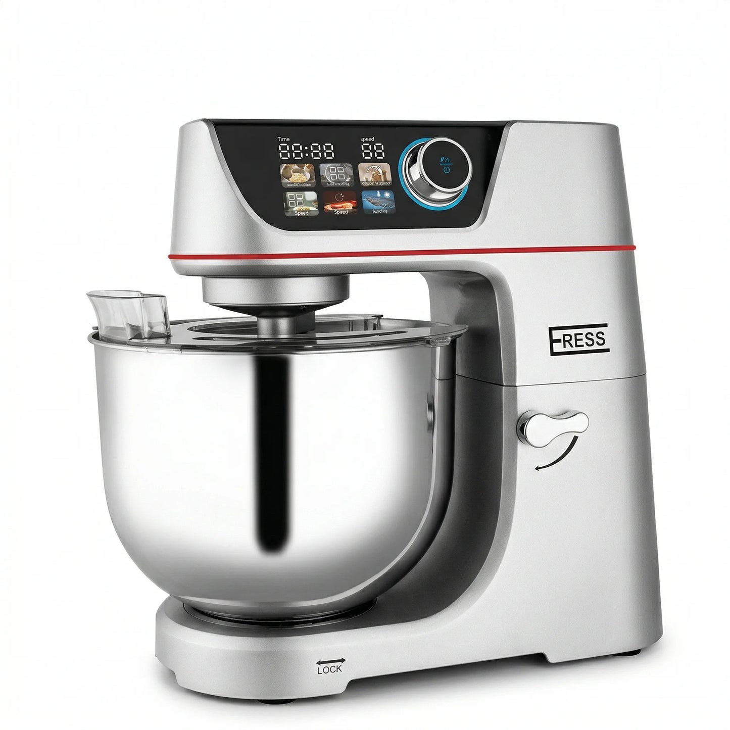 Robot Pâtissier FRESS 10L 1800W | Stand Mixer 12 Vitesses