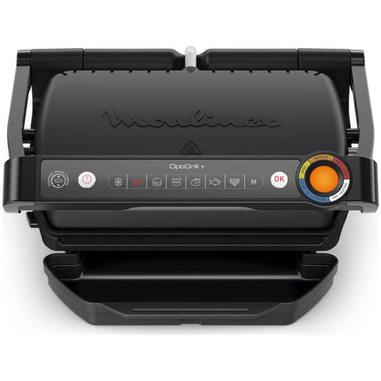 Moulinex OptiGrill+ – Grill Intelligent Électrique avec Cuisson Automatique de Viande